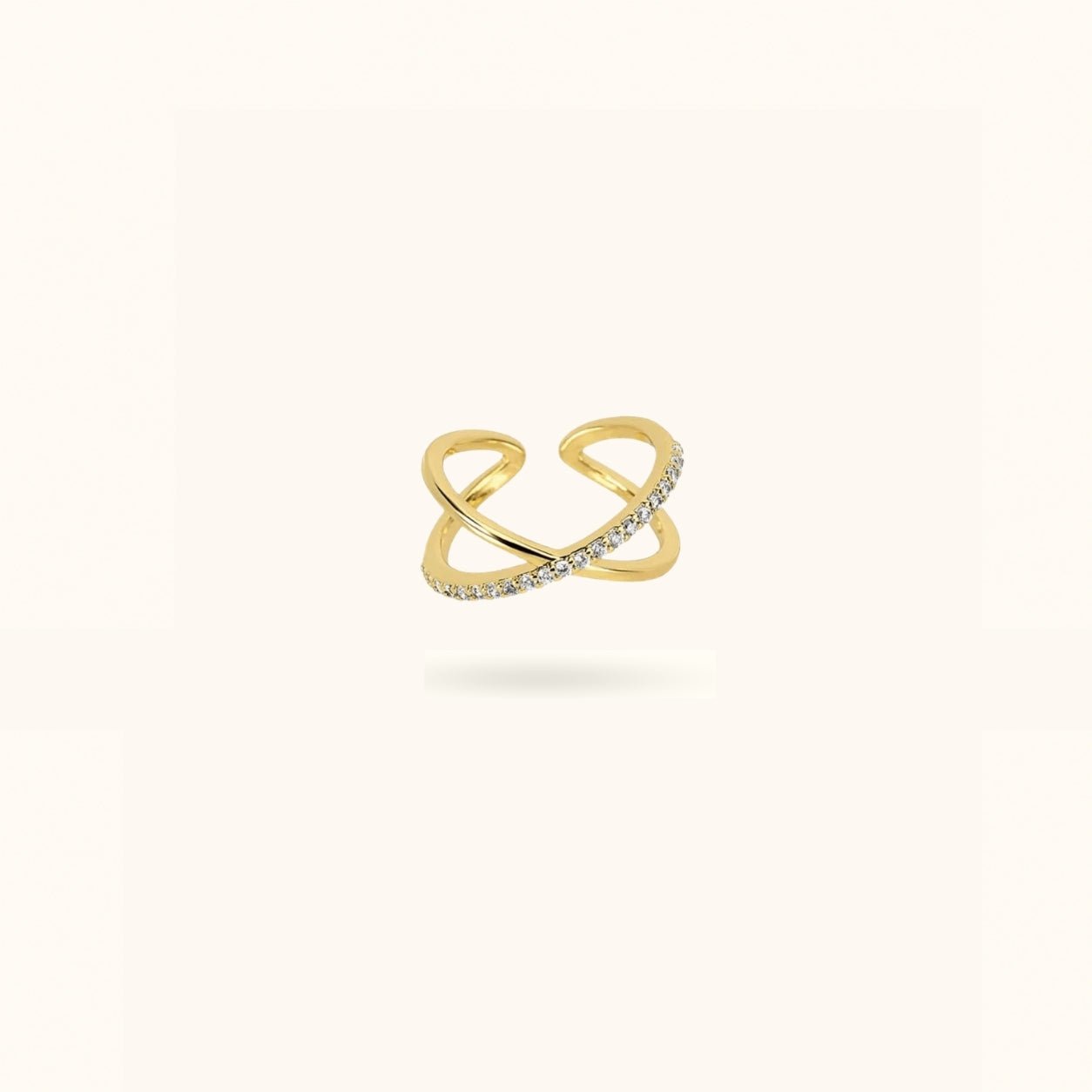 Infinity Open Ring - Rings - Lulu Ave Body Jewelery