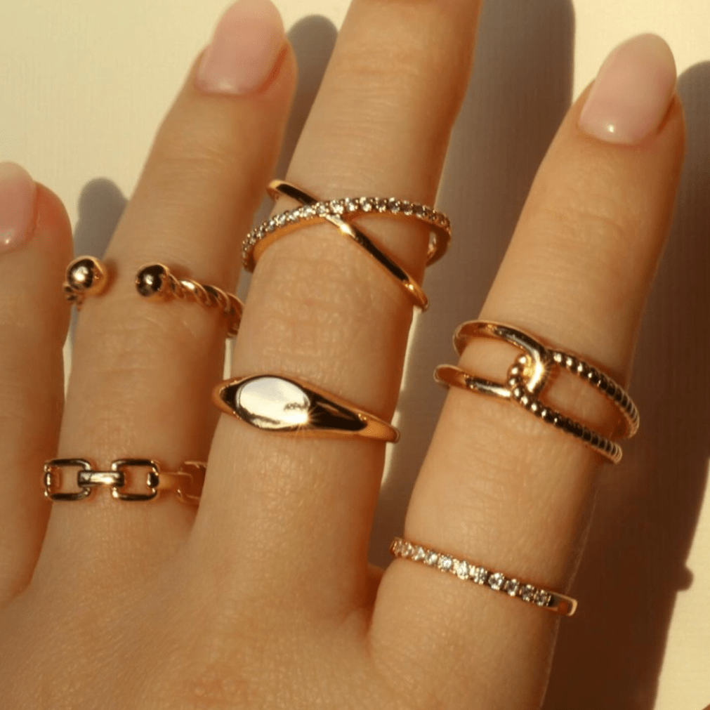 Infinity Open Ring - Rings - Lulu Ave Body Jewelery