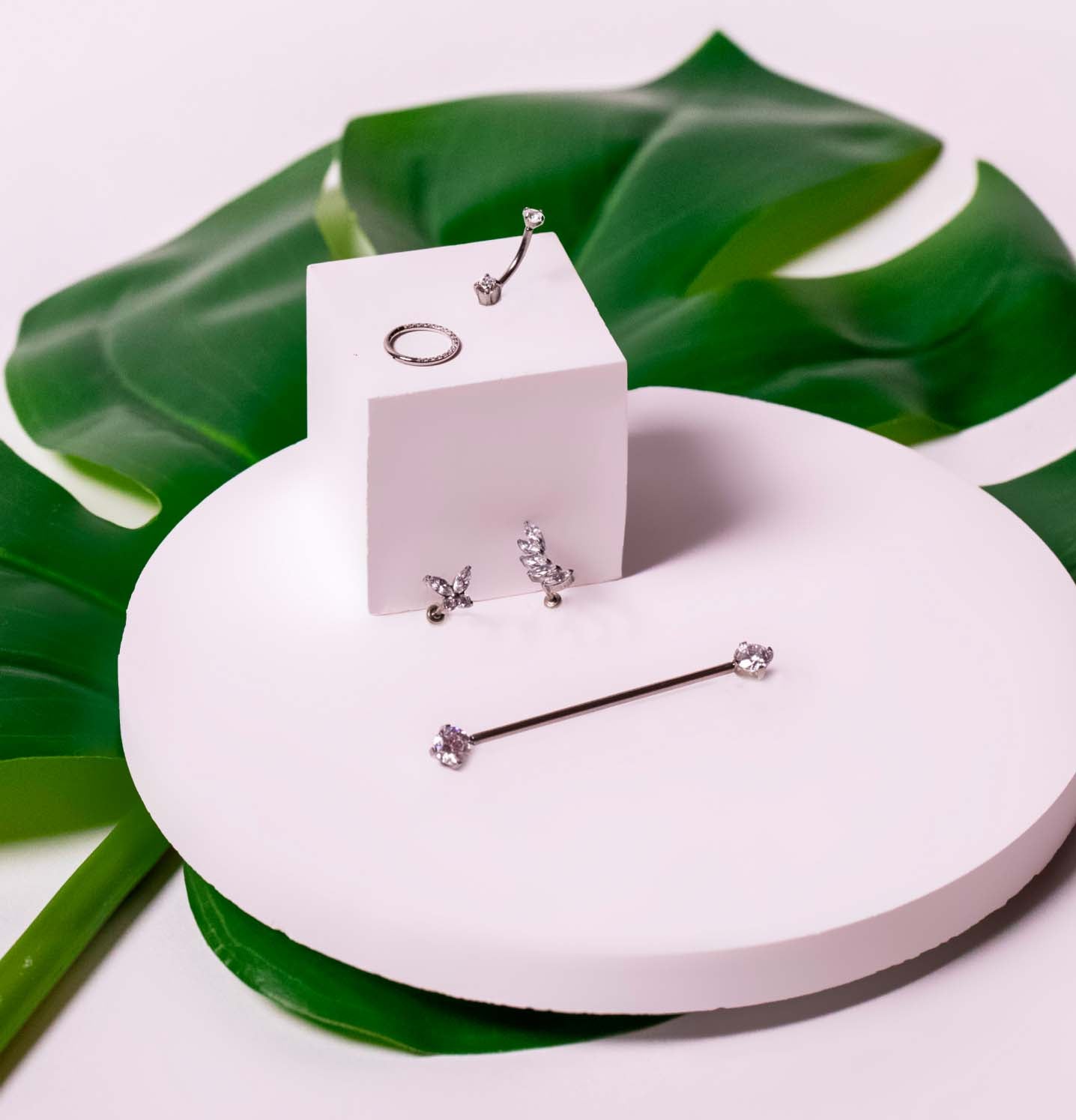 Earing trends: Solitaires, stackables, and gemstones -  Lulu Ave Body Jewelery