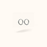 Medium Rounded Huggies - Huggies - Lulu Ave Body Jewelery
