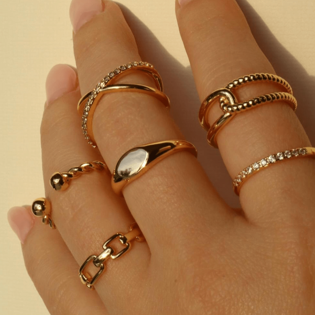 Signet Open Ring - Rings - Lulu Ave Body Jewelery