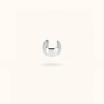 Silver Bold Plain Cuff - Cuff - Lulu Ave Body Jewelery