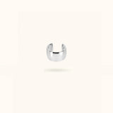 Silver Bold Plain Cuff - Cuff - Lulu Ave Body Jewelery