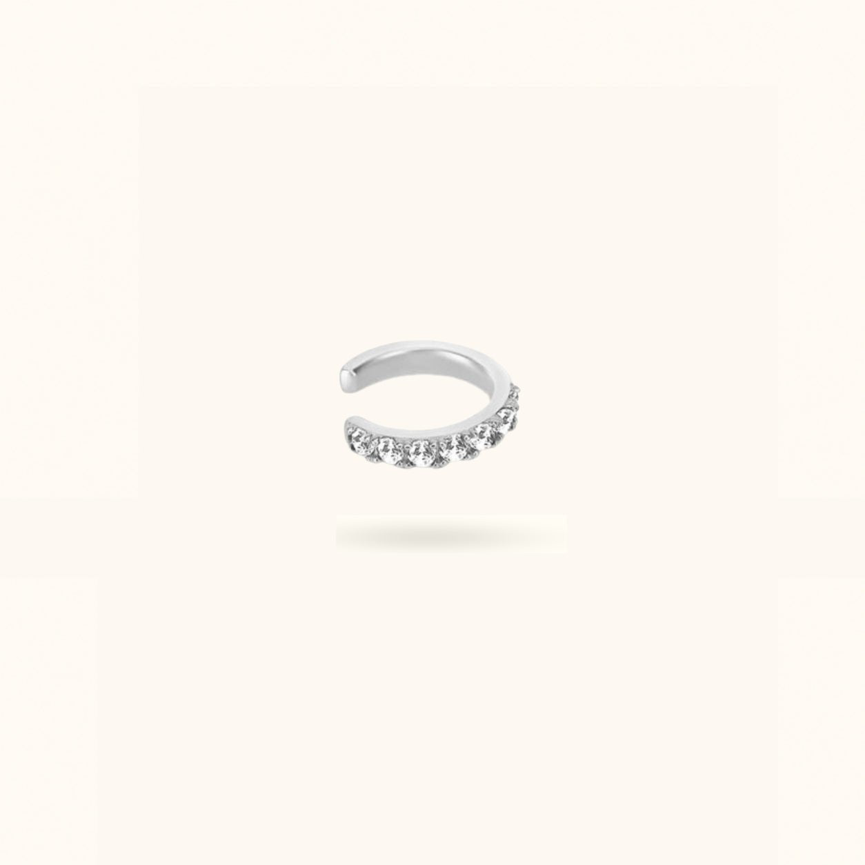 Silver Dotted Cuff - Cuff - Lulu Ave Body Jewelery