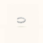 Silver Dotted Cuff - Cuff - Lulu Ave Body Jewelery