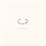 Silver Plain Cuff - Cuff - Lulu Ave Body Jewelery