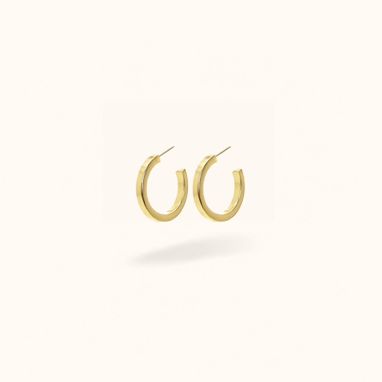 Squared Tube Hoops - Hoops - Lulu Ave Body Jewelery