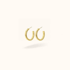 Squared Tube Hoops - Hoops - Lulu Ave Body Jewelery