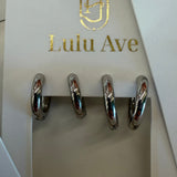 Surgical Steel Chunky Huggies - Lulu Ave Body Jewelery