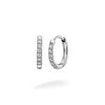 Surgical Steel Crystal Huggies - Lulu Ave Body Jewelery