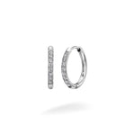 Surgical Steel Crystal Huggies - Lulu Ave Body Jewelery