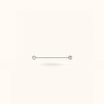 Titanium Crystal Bezel Push-Back Industrial Barbell - Threadless - Lulu Ave Body Jewelery