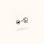 Titanium Dome Single Earring - Lulu Ave Body Jewelery