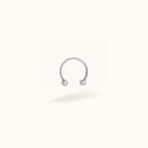Titanium Plain Horseshoe - Body Jewelry - Lulu Ave Body Jewelry