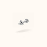 Titanium Tri-Ball - Threadless - Lulu Ave Body Jewelery