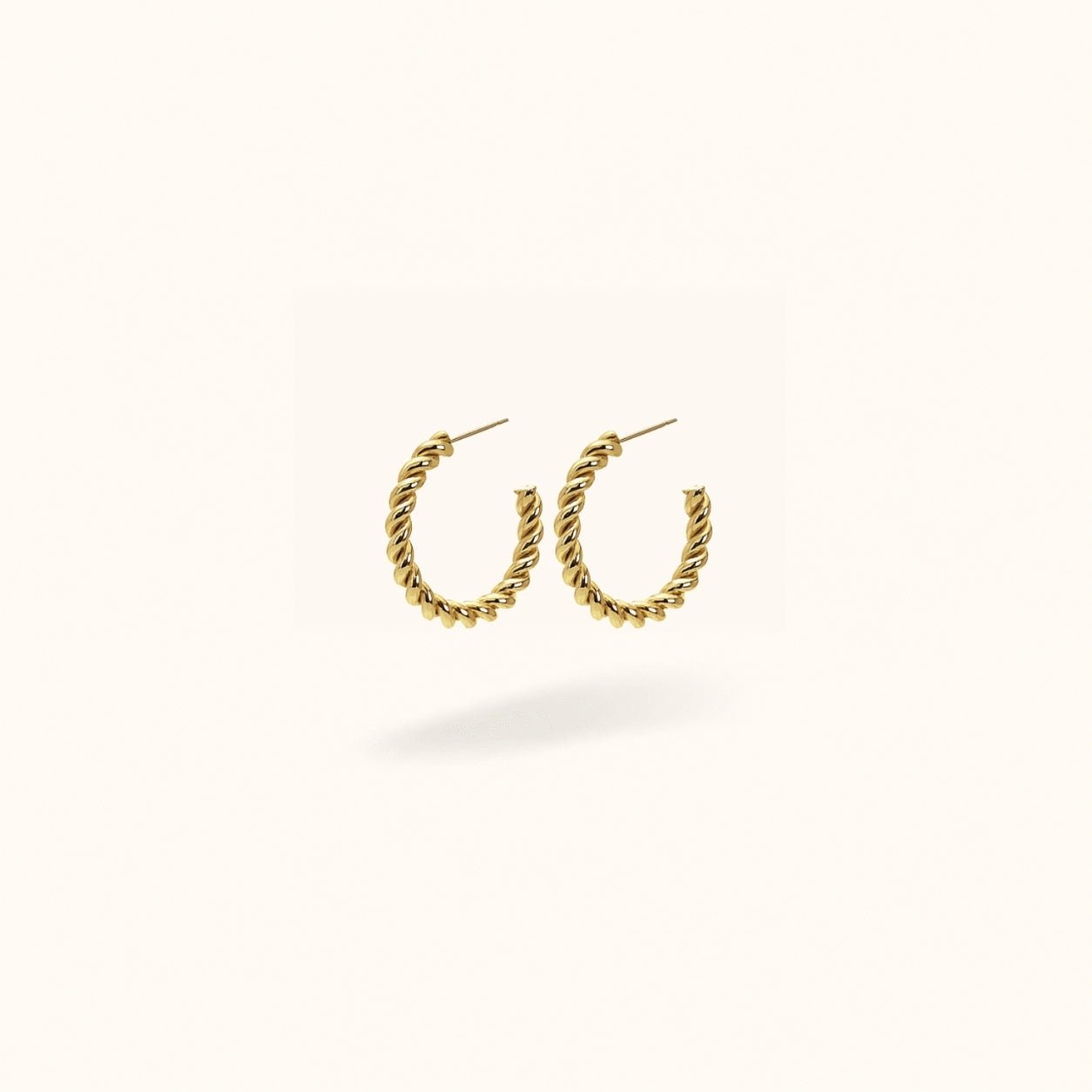 Twisted Rope Hoops - Hoops - Lulu Ave Body Jewelery