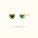 Heart Studs - Lulu Ave Body Jewelery