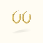 Squared Tube Hoops - Lulu Ave Body Jewelery