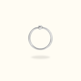 Titanium Fixed Bead Ring - Lulu Ave Body Jewelery