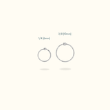 14k Fixed Bead Ring - Lulu Ave Body Jewelery