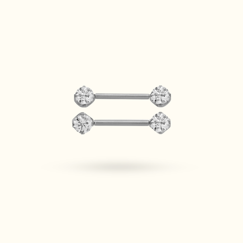 Swarovski nipple bar sales