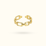 Chain Open Ring - Lulu Ave Body Jewelery