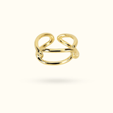 Multi Knot Open Ring - Lulu Ave Body Jewelery