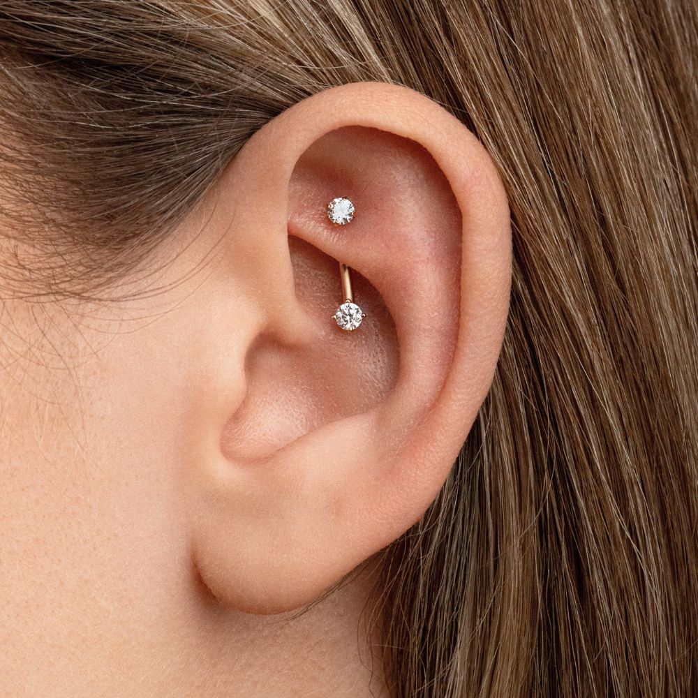 Rook Ear Piercing - Lulu Ave Body Jewelery